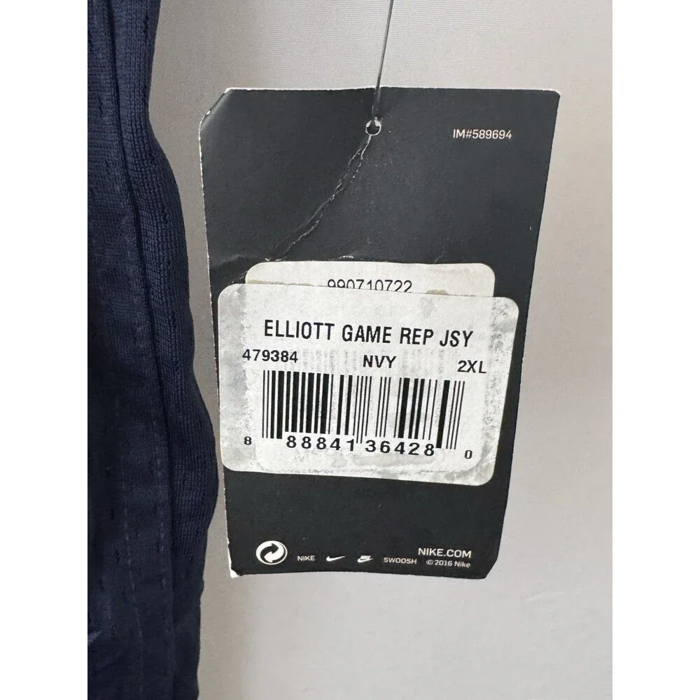 Nike Ezekiel Elliott #21 Dallas Cowboys NFL Jersey Men’s 2XL Navy NWT